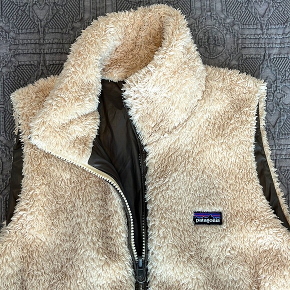 Patagonia Los Gatos Reversible Fleece Sherpa Zip Vest S - Picture 4 of 8